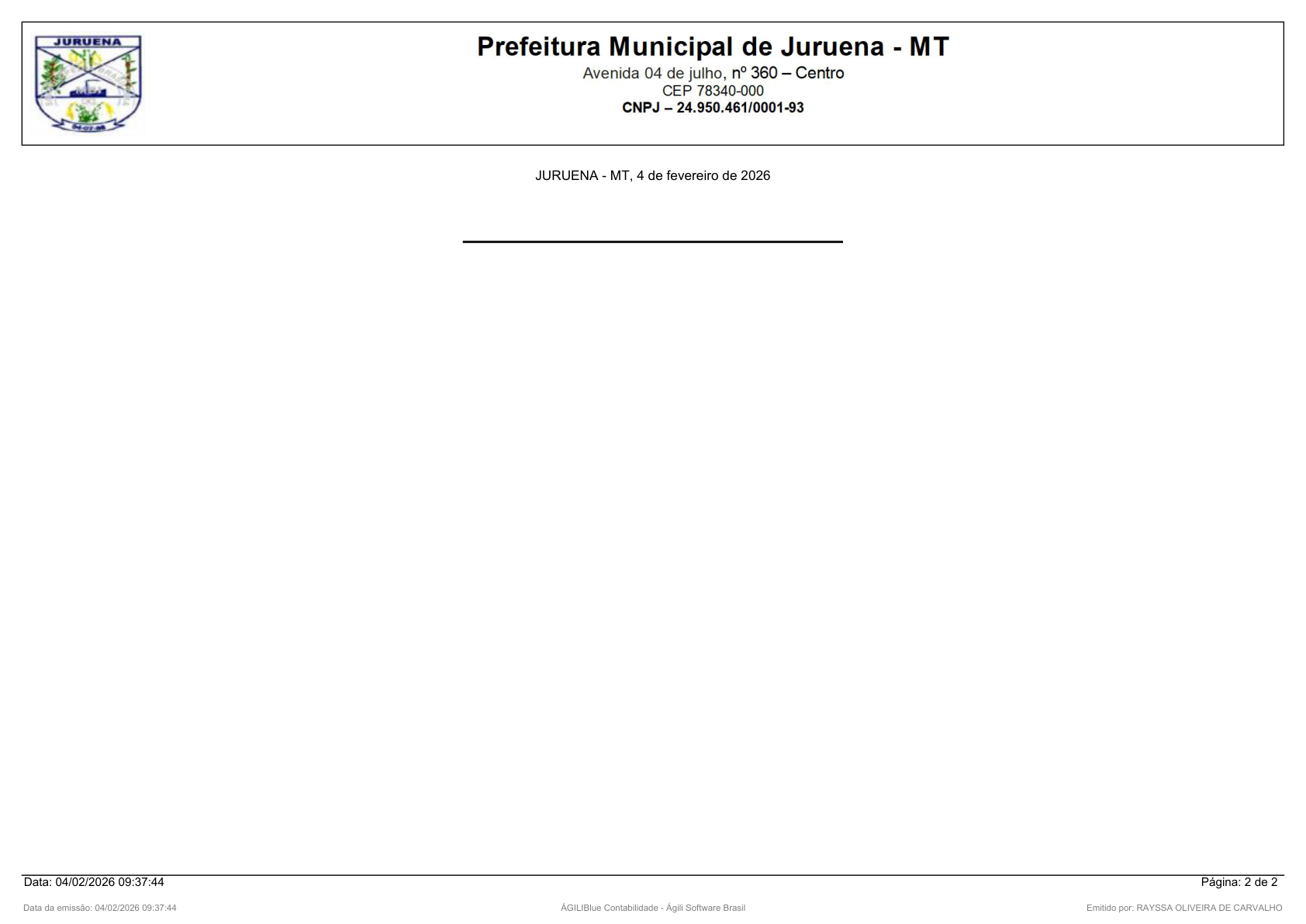 Página 97 | RELATÓRIO RESUMIDO DA EXECUÇÃO ORÇAMENTÁRIA - RREO 1º AO 4º BIMESTRE
