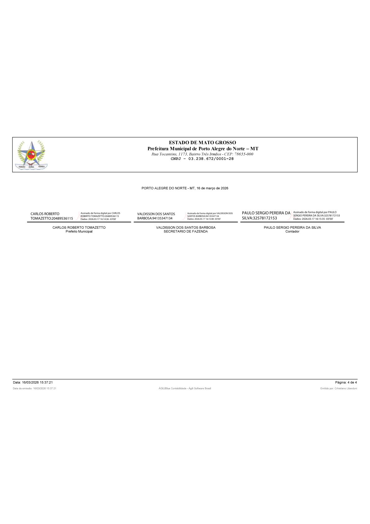 Página 109 | BALANÇO GERAL 2025 - CONTAS ANUAIS GESTÃO