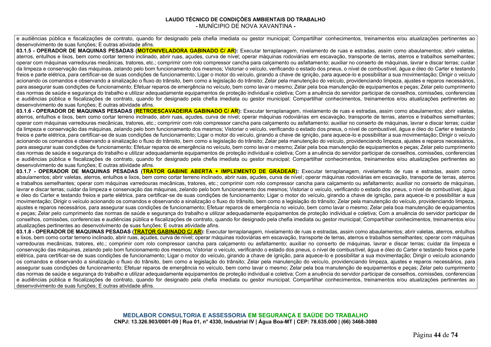 Página 45 | DECRETO Nº 7.230, DE 18 DE MAIO DE 2026