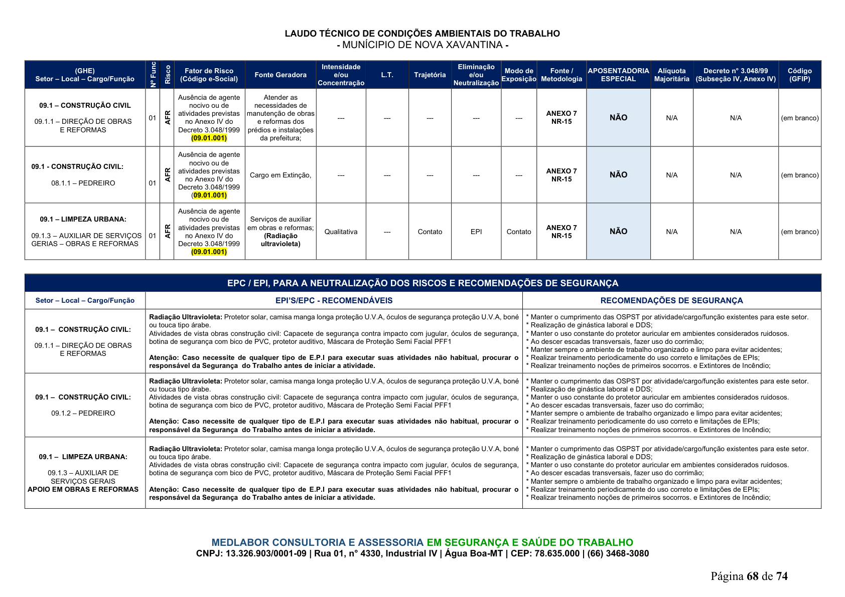 Página 69 | DECRETO Nº 7.230, DE 18 DE MAIO DE 2026