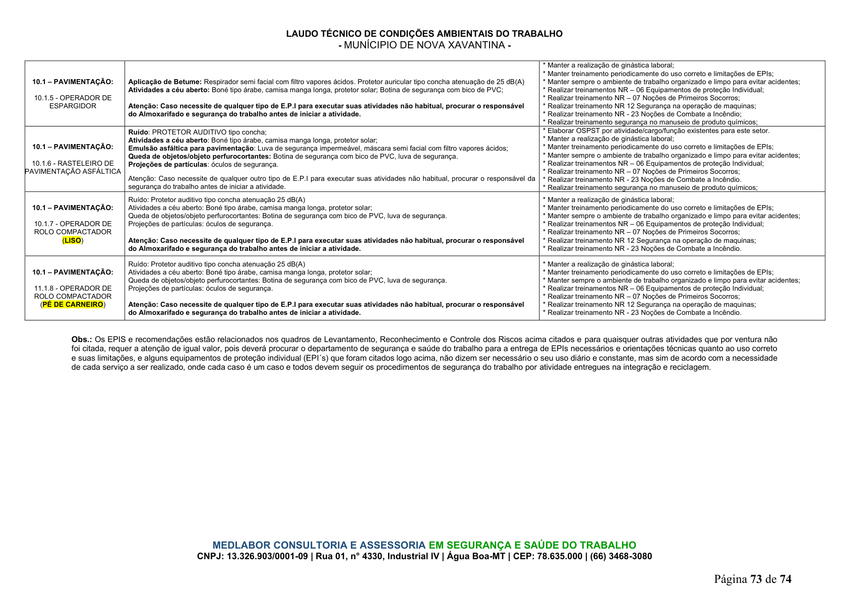 Página 74 | DECRETO Nº 7.230, DE 18 DE MAIO DE 2026