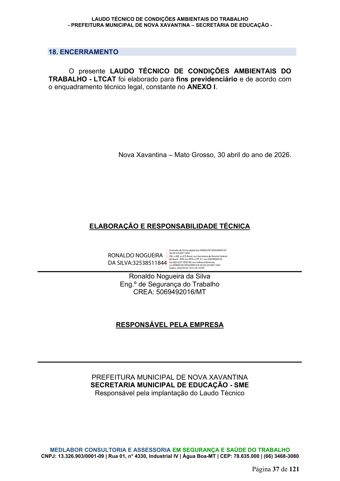 Página 38 | DECRETO Nº 7.230, DE 18 DE MAIO DE 2026