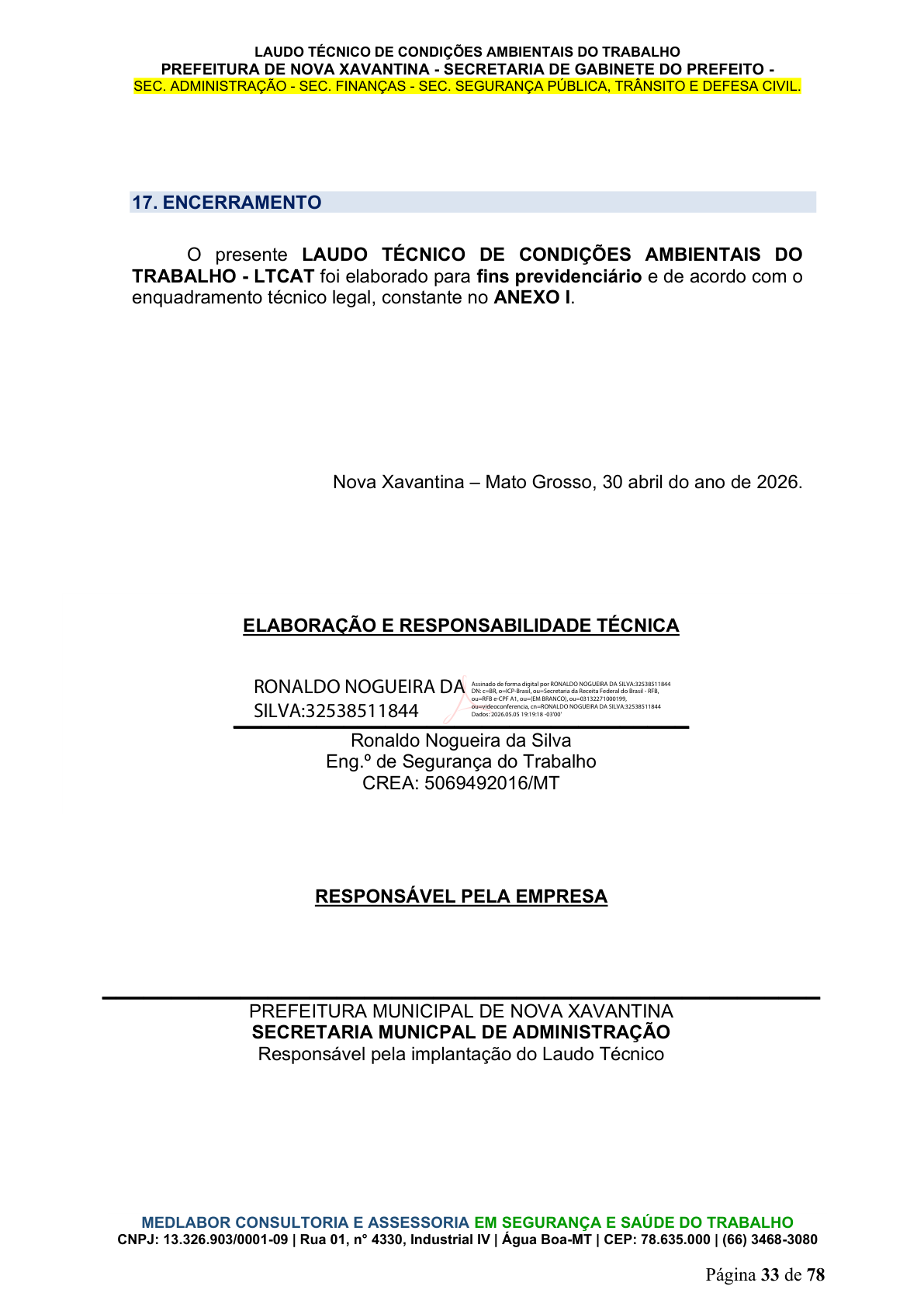 Página 34 | DECRETO Nº 7.230, DE 18 DE MAIO DE 2026