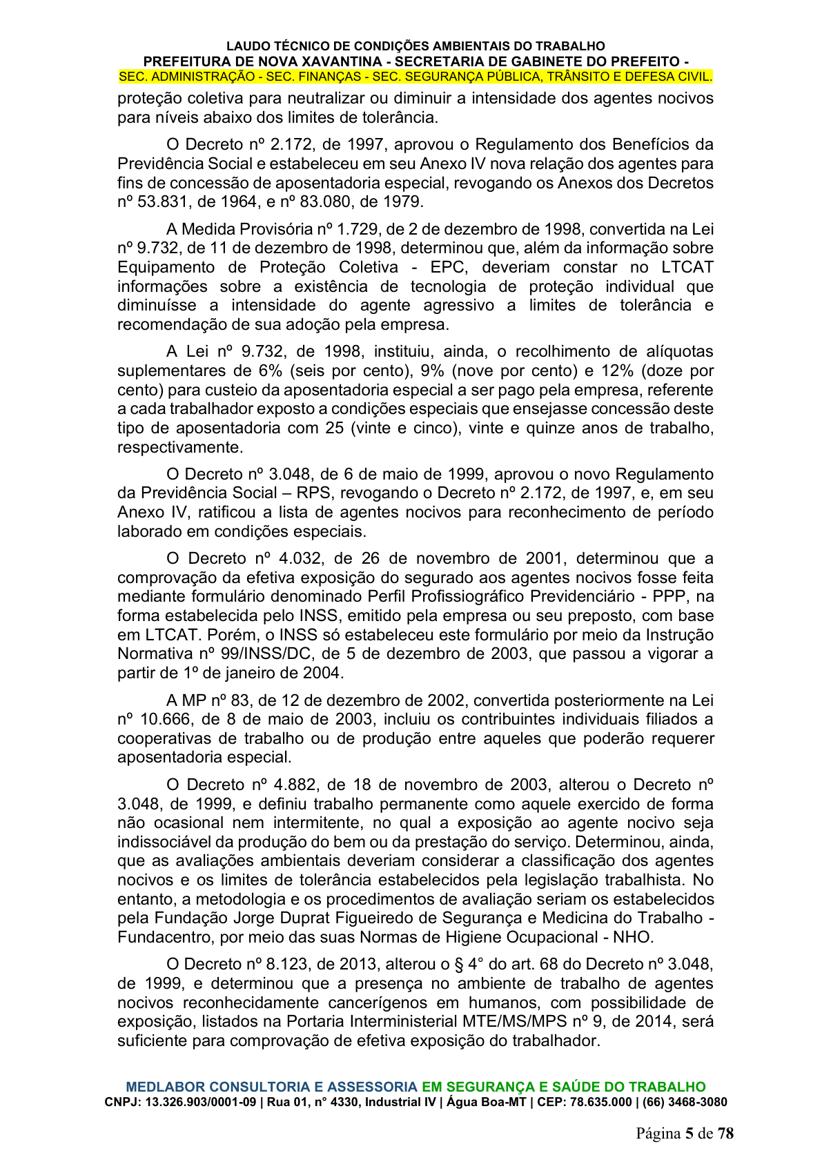 Página 6 | DECRETO Nº 7.230, DE 18 DE MAIO DE 2026