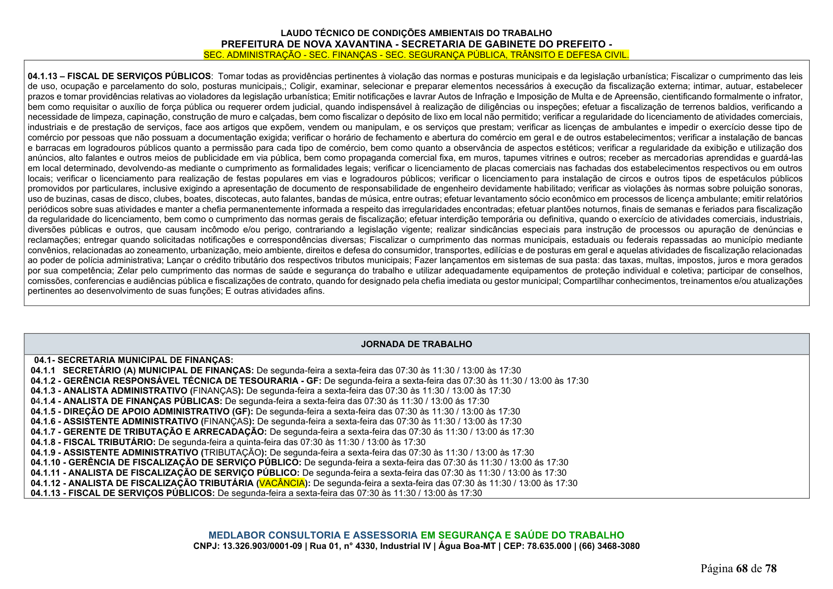 Página 69 | DECRETO Nº 7.230, DE 18 DE MAIO DE 2026