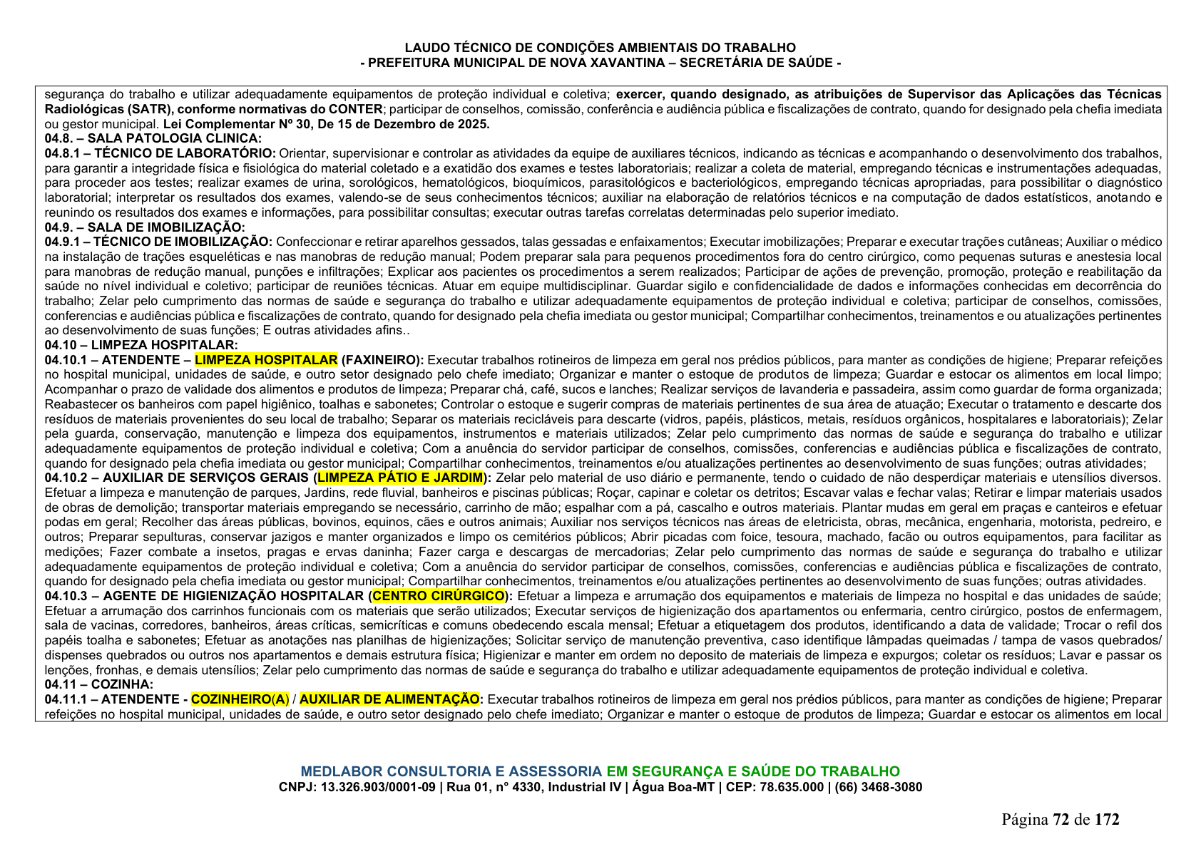 Página 73 | DECRETO Nº 7.230, DE 18 DE MAIO DE 2026