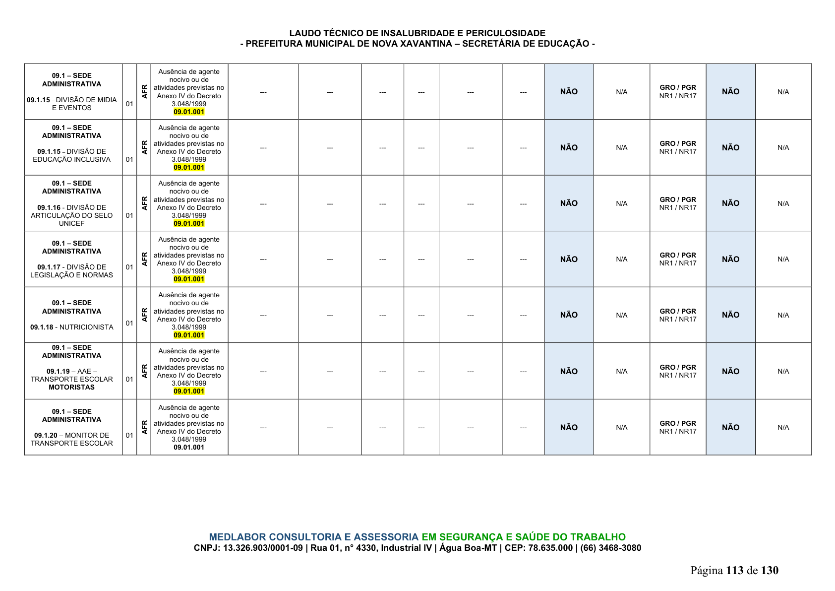 Página 114 | DECRETO Nº 7.230, DE 18 DE MAIO DE 2026