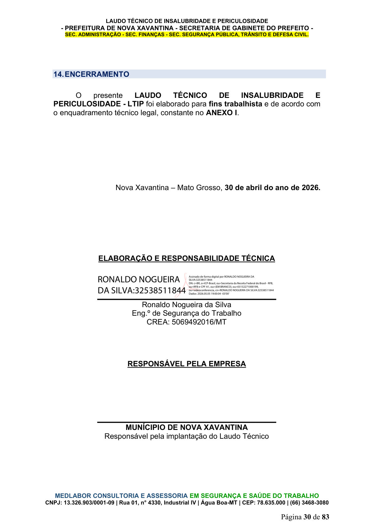 Página 31 | DECRETO Nº 7.230, DE 18 DE MAIO DE 2026