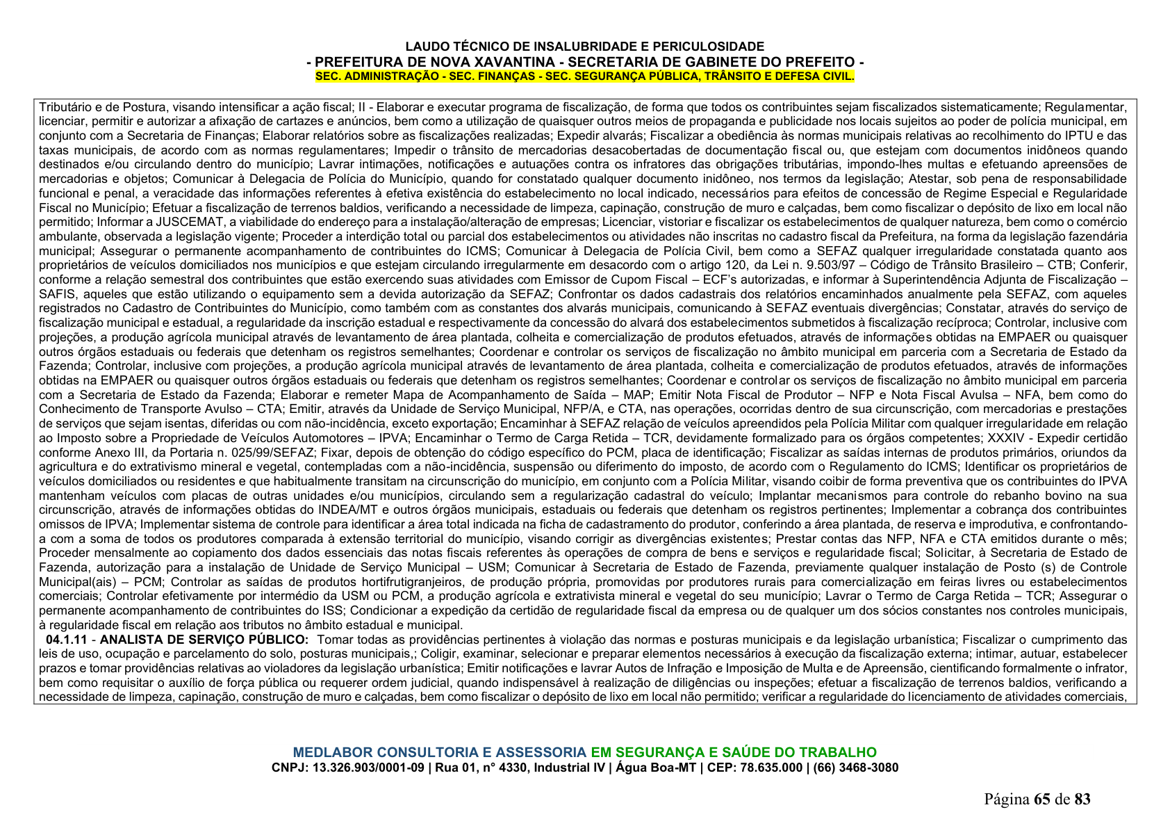 Página 66 | DECRETO Nº 7.230, DE 18 DE MAIO DE 2026