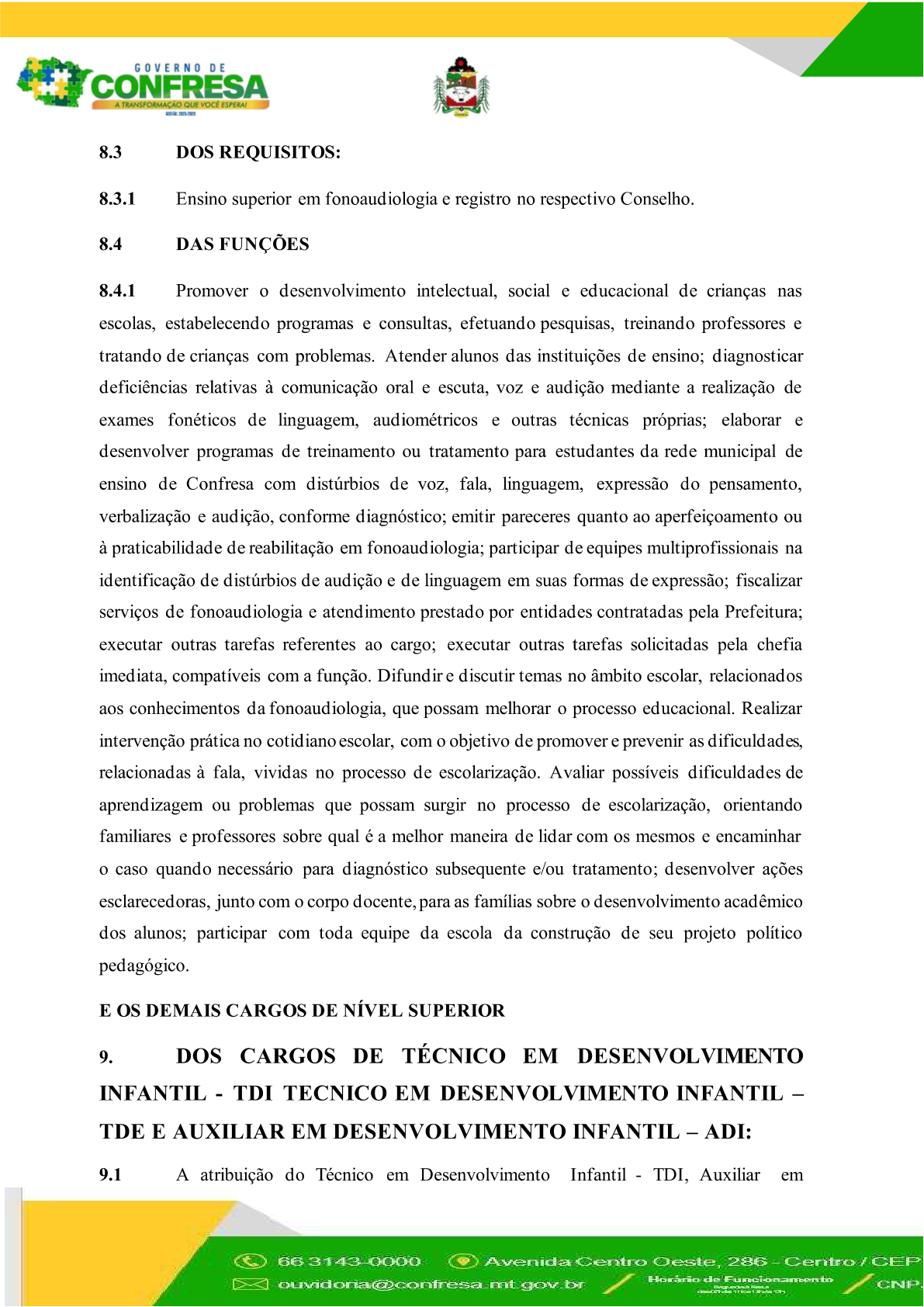 Página 11 | EDITAL DE CONVOCAÇÃO 004/2026 de 09 de setembro de 2026