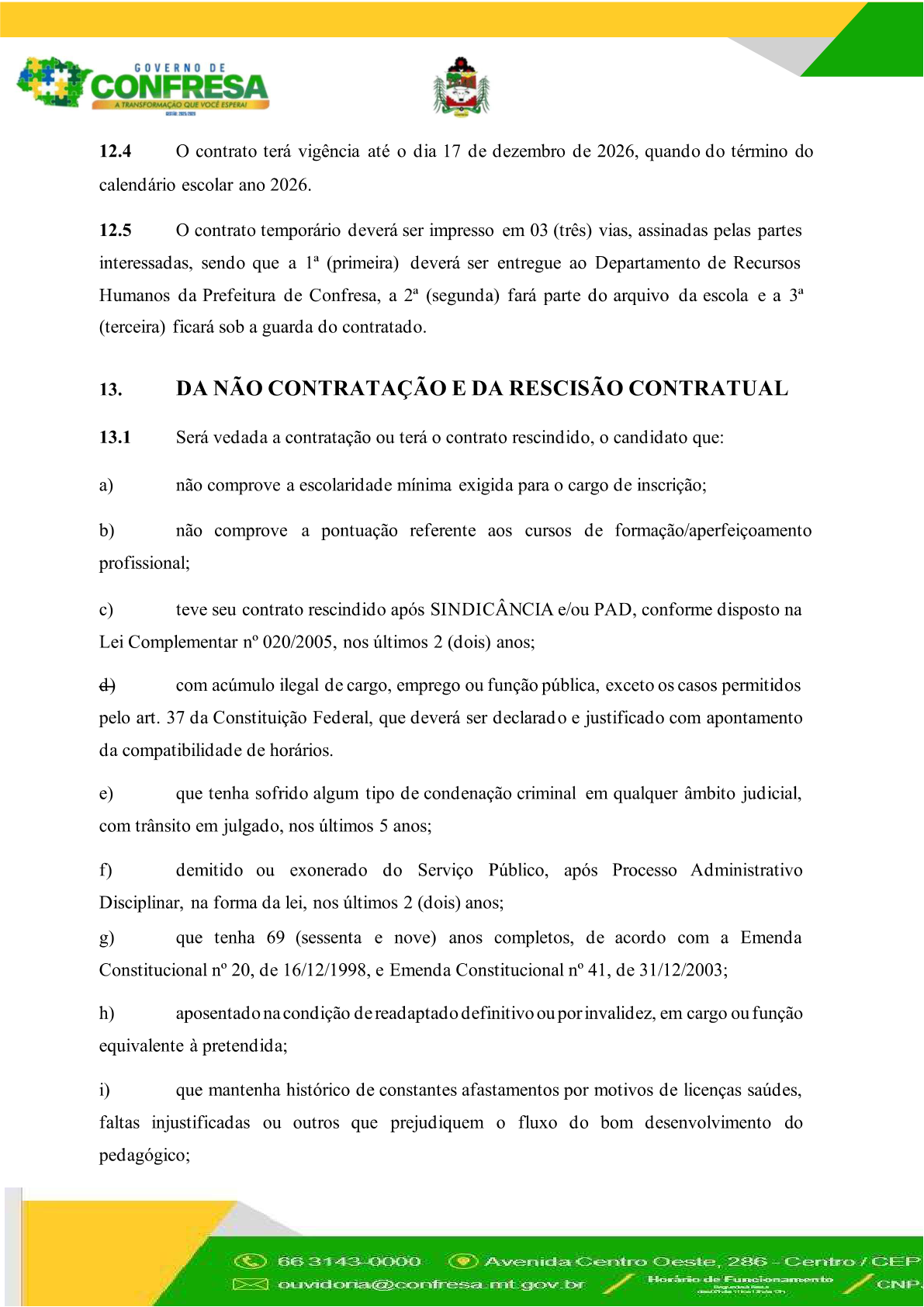 Página 17 | EDITAL DE CONVOCAÇÃO 004/2026 de 09 de setembro de 2026
